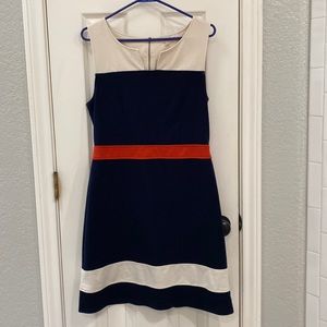 41 Hawthorn sleeveless color block dress